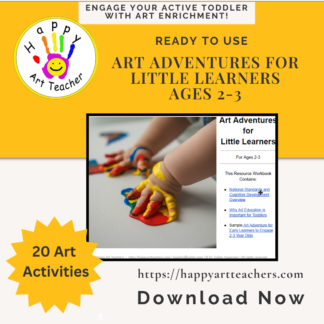 Twenty Art Adventures for Little Learners, Ages 2-3