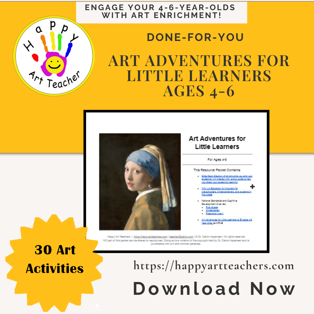 Thirty Art Adventures for Little Learners, Ages 4-6
